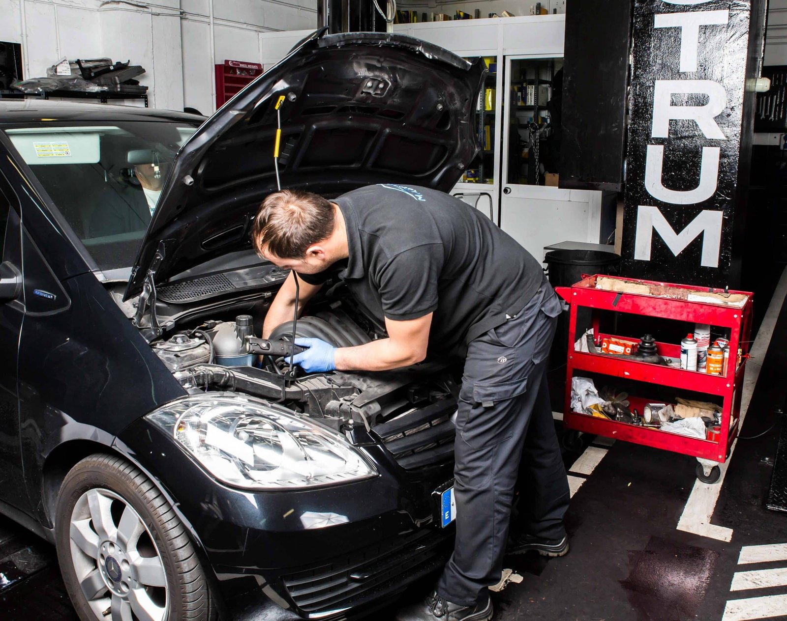 Revisión del coche en La Latina